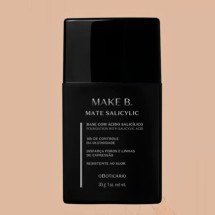 Base Make B. Mate Salicylic une alta fixação e tratamento para pele oleosa - O Boticário