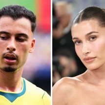 Gêmeos perdidos? Internet compara Gabriel Martinelli com Hailey Bieber - AFP