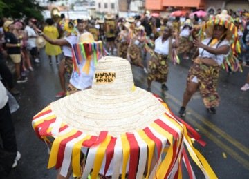 Bloco Babadan Banda de Rua denuncia agressão de ex-membro com trompetista do coletivo. -  (crédito: Leandro Couri/EM)