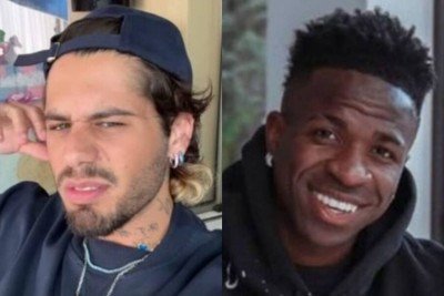 Zé Felipe se descontrola e xinga Vini Jr. após eliminação do Brasil: 'Tomar no c*' -  (crédito: Tupi)