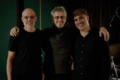 Nelson Pimenta, Francisco Cesar e Marcos Moreira se conheceram durante as filmagens do documentário 'As linhas da minha mão', de João Dumans -  (crédito: João Dumans/Divulgação)