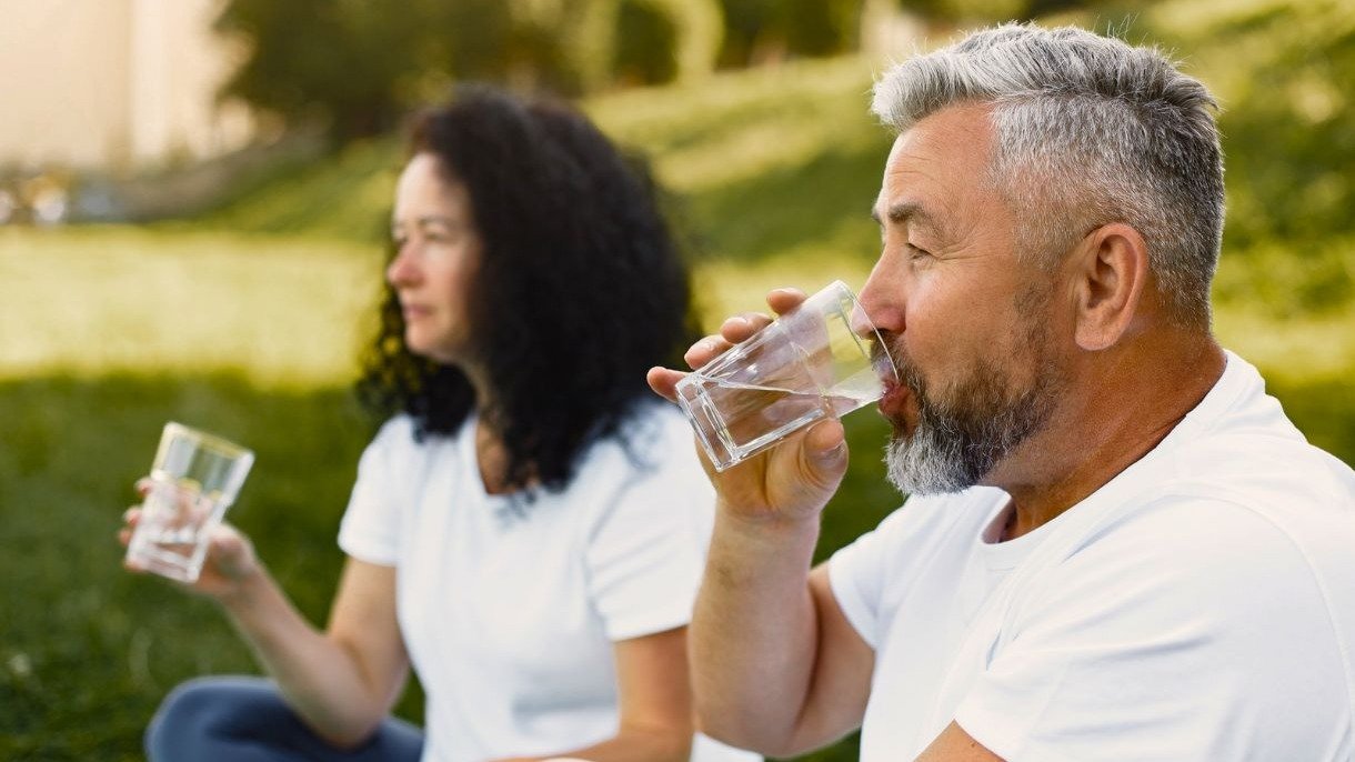 Beber &aacute;gua regularmente &eacute; crucial, mesmo quando a sensa&ccedil;&atilde;o de sede diminui no inverno, prevenindo a desidrata&ccedil;&atilde;o silenciosa. -  (crédito: FreePik)