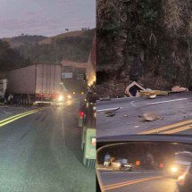 Acidente na BR-381: motorista de caminhonete morre preso às ferragens - Redes sociais/Reprodu&ccedil;&atilde;o
