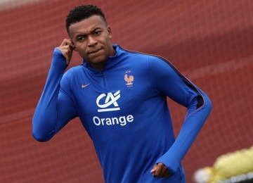 Senadora paraguaia proferiu ofensas racistas a Mbappé após seleção ser eliminada pela França       -  (crédito:  AFP)