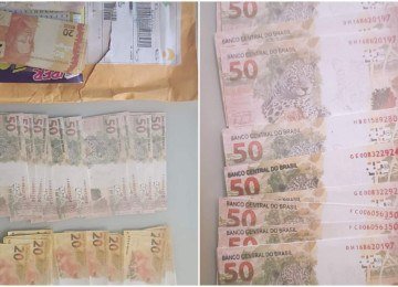 O investigado poderá responder pelo crime de moeda  -  (crédito: Polícia Federal/Divulgação)