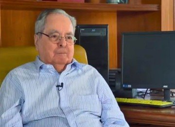 Benedito Ruy Barbosa morreu nesta terça-feira (7/7), aos 95 anos -  (crédito: TV Globo / reprodução)