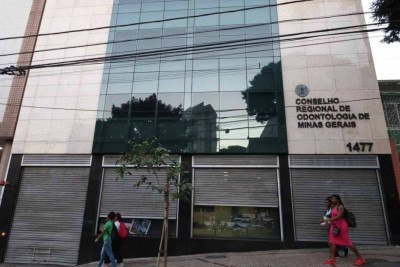 Fachada do Conselho Regional de Odontologia de Minas Gerais (CRO-MG), localizada no Bairro de Lourdes
 -  (crédito: Marcos Vieira/EM/D. A Press)