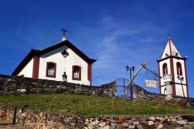  No coração de Ibitipoca, a Igreja de Nossa Senhora da Conceição preserva fé, memória e a beleza da mineiridade -  (crédito:  Zulmira Furbino/EM)