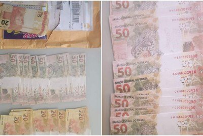 O investigado poderá responder pelo crime de moeda  -  (crédito: Polícia Federal/Divulgação)