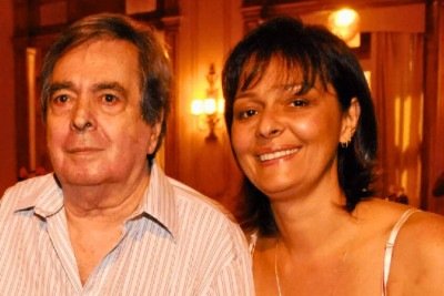 Benedito Ruy Barbosa e a filha Edmara Barbosa -  (crédito: Reprodução)