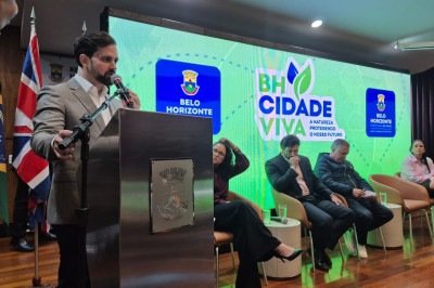 Dentre as ações está a criação de jardins de chuva em diversas regiões da cidade -  (crédito: Jair Amaral/EM/D.A Press)