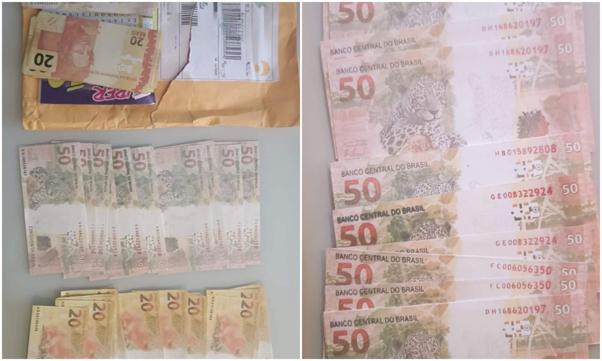 Homem é preso pela PF ao comprar R$ 5 mil em notas falsas pela internet