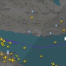 Boeing 737: destroços são encontrados, mas buscas por tripulantes continua - Reprodução/ Flightradar