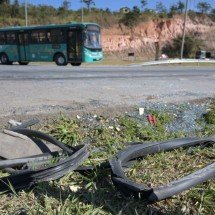Motorista de ônibus discutiu com passageira e não passou mal, diz Saritur - Alexandre Guzanshe/EM/D.A.Press
