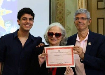 UFRJ concedeu diploma póstumo a Stuart Angel, assassinado pela ditadura militar -  (crédito: Rovena Rosa/Agência Brasil)
