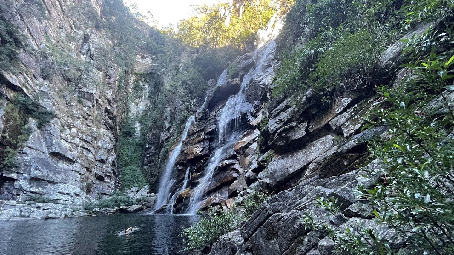 Cachoeiras como as da Serra do Cip&oacute; oferecem um mergulho revigorante na natureza em roteiros de um dia partindo de BH. -  (crédito: Mateus Parreiras/EM/D.A.Press)
