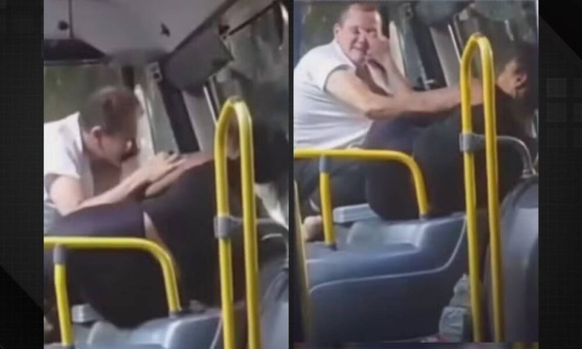 Vídeo: motorista morde passageira durante briga com socos em ônibus no Rio