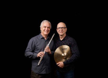Mauro Rodrigues e Lincoln Cheib, que tocavam juntos nos anos 1980, voltam a dividir o palco, a convite da Orquestra Ouro Preto -  (crédito: Orquestra Ouro Preto/Divulgação)