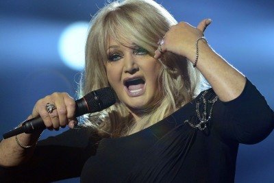 Bonnie Tyler em performance no Eurovision 2013 -  (crédito: AFP)