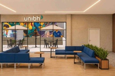 Proje&ccedil;&atilde;o do espa&ccedil;o do UniBH em Vespasiano  -  (crédito: UniBH/Divulga&ccedil;&atilde;o)