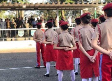 A disciplina, pilar das escolas c&iacute;vico-militares, est&aacute; em foco com a suspens&atilde;o do programa em Minas Gerais -  (crédito: Ex&eacute;rcito / divulga&ccedil;&atilde;o)