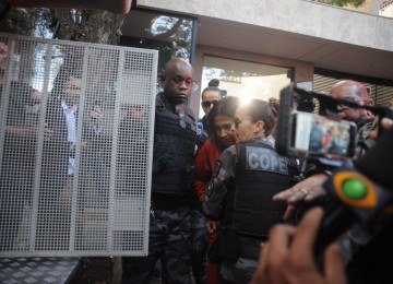 Crime foi reconstituído na última quarta-feira (8/7), no Bairro São Pedro, na Região Centro-Sul de Belo Horizonte -  (crédito: Alexandre Guzanshe/EM/D.A Press)