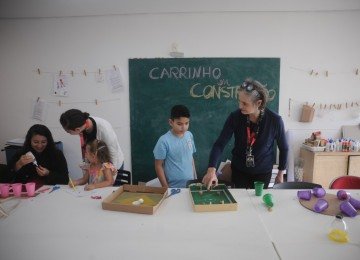Na Casa Fiat de Cultura a programação de férias já começou -  (crédito: Alexandre Guzanshe/EM/D.A. Press)