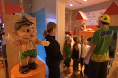 A Férias do Museu dos Brinquedos começaram com uma viagem pelo mundo através da brincadeira -  (crédito: Leandro Couri/EM/D.A Press)