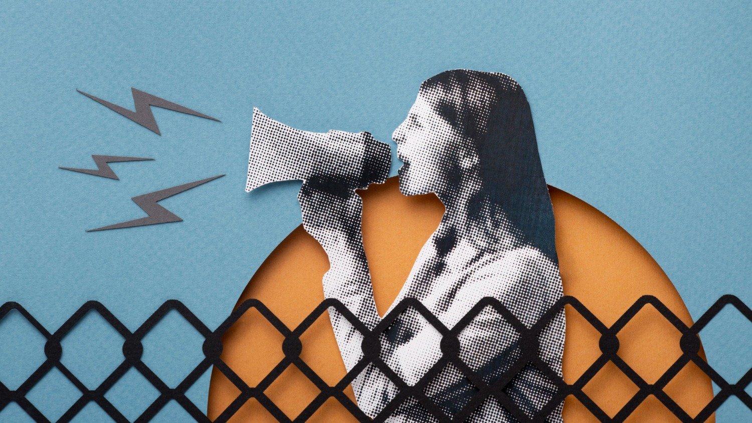 A liberdade de express&atilde;o, um direito fundamental, encontra limites e responsabilidades impostos pela lei, abordados na mat&eacute;ria -  (crédito: Freepik)