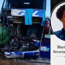 Vítima de acidente de ônibus na MGC-267 será sepultada nesta segunda (13/7) - CBMMG/Divulgação/Prefeitura de Mariana