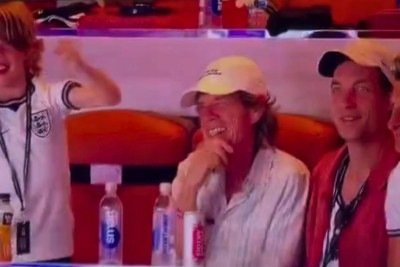 Mick Jagger comemorou classificação da Inglaterra para as semifinais da Copa do Mundo -  (crédito: Redes sociais)