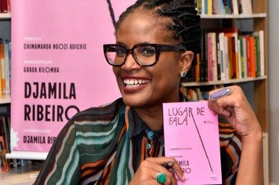 Djamila Ribeiro anuncia 'ampliação substancial' do livro 'Lugar de fala', fruto de mudanças sociais ocorridas desde 2017, quando ele foi lançado -  (crédito: Rodrigo Trevisan/Divulgação)