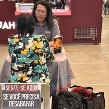 Rodoviária de BH recebe ação gratuita de apoio emocional - Divulgação/Depressão Tem Cura