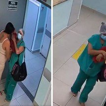 Técnica de enfermagem tenta roubar bebê em maternidade - Reprodução