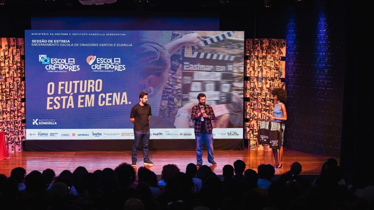 Instituto KondZilla refor&ccedil;a seu compromisso com a educa&ccedil;&atilde;o e a capacita&ccedil;&atilde;o de jovens por meio de suas iniciativas como a Escola de Criadores -  (crédito: Divulga&ccedil;&atilde;o)