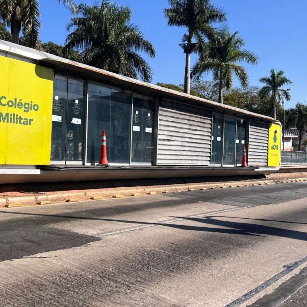 BH: furto de cabos causa fechamento de estações do Move na Antônio Carlos