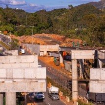 Rodovia sentido BH será interditada nesta terça-feira (14/7) -  Lucas Mendes/Prefeitura de Nova Lima