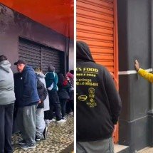 Loja de celulares faz prova de resistência, e vencedor leva R$ 7 mil - Redes sociais