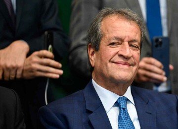 Valdemar Costa considera normal presidente de partido direcionar emendas parlamentares, mesmo sem mandato -  (crédito: EVARISTO SÁ/AFP)