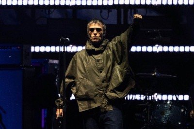 Liam Gallagher rebateu crítica de brasileiro à escolha da música 'Wonderwall' para representar a torcida inglesa na Copa -  (crédito: AFP)