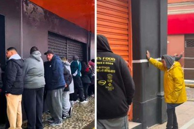 Loja criou prova de resistência e agitou o fim de semana no Sul do país -  (crédito: Redes sociais)