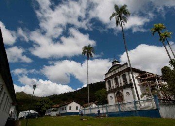 O vilarejo de Biribiri ganha festa a partir desta sexta-feira (17/7), com música, missa e jantar de confraternização -  (crédito: Gladyston Rodrigues/EM/D.A Press)