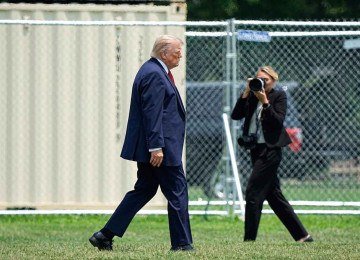  Donald Trump pressiona o Brasil, mas não Lula não vai ceder acabando com o Pix -  (crédito: Haiyun Jiang/AFP)