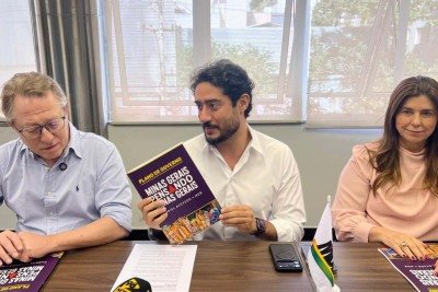 Gabriel Azevedo lança plano com proposta de governos regionais -  (crédito: Edesio Ferreira/EM/D.A Press)