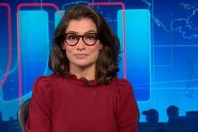 Renata Vasconcellos teria se programado para deixar a bancada do 'Jornal Nacional' em 2027 -  (crédito: Reprodução)