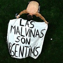 Argentina pode ser punida pela Fifa por faixa sobre Malvinas - Getty Images