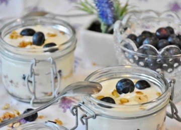 Iogurte é boa fonte de cálcio, sobretudo para pessoas com intolerância à lactose
 -  (crédito: Pixabay/Reprodução)