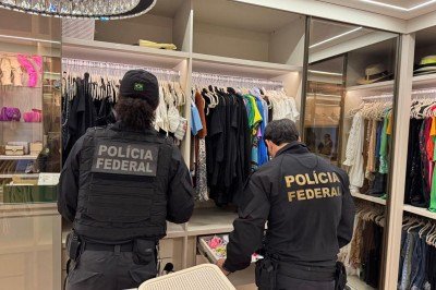 PF cumpriu mandado de busca e apreens&atilde;o em 11 endere&ccedil;os suspeitos -  (crédito: Pol&iacute;cia Federal/Divulga&ccedil;&atilde;o)