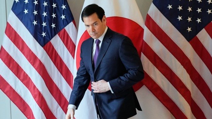 O Secret&aacute;rio de Estado dos EUA, Marco Rubio, no comando da diplomacia americana com vis&otilde;es conservadoras -  (crédito: Alex Brandon/AFP)