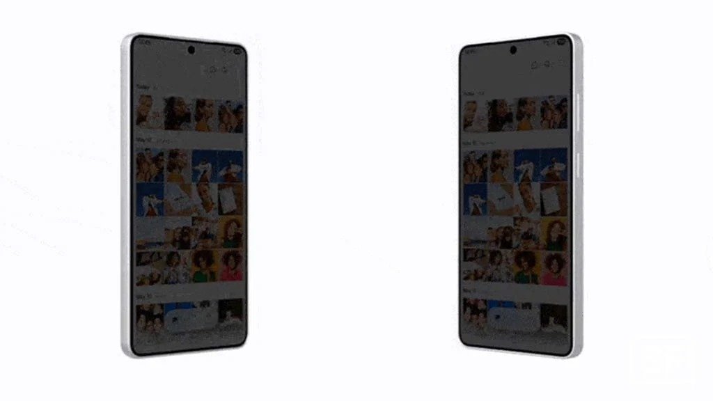 A tela de privacidade do Galaxy S26 Ultra impede a visualiza&ccedil;&atilde;o do conte&uacute;do para quem olha de lado -  (crédito: Samsung/Reprodu&ccedil;&atilde;o)